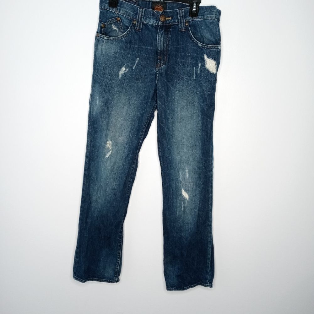 Rock & Republic blue distressed jeans size 32×30
